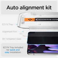 Spigen Protection d'écran en verre trempé GLAStR Privacy Applicator - lot de 2 Google Pixel 9 Pro XL / 10 Pro XL