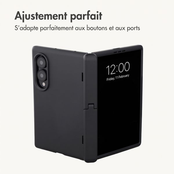 imoshion Color Backcover avec support Samsung Galaxy Z Fold 8 - Noir