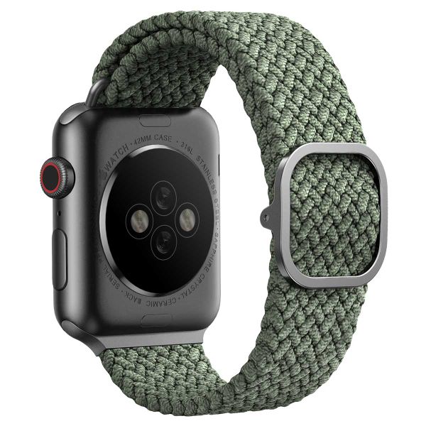 Uniq Bracelet tressé Aspen Apple Watch | 38/40/41/42 mm - Cypress Green
