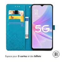 imoshion Etui de télephone Mandala Oppo A58 - Turquoise