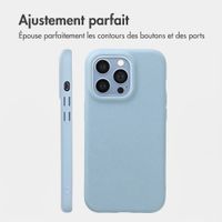 imoshion Coque arrière Texture Apple iPhone 13 Pro - Bleu clair