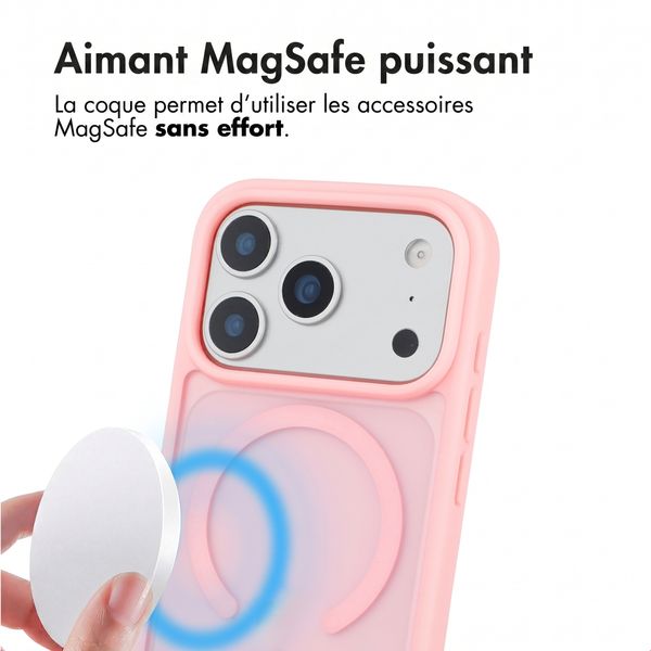 imoshion Coque Color Guard avec MagSafe Apple iPhone 18 Pro / 17 Pro - Rose clair