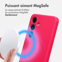 imoshion Coque Couleur avec MagSafe Samsung Galaxy S24 - Neon Pink