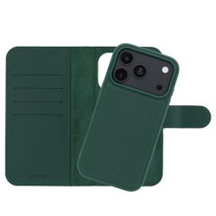Accezz Coque portefeuille Edge amovible avec MagSafe Apple iPhone 18 Pro / 17 Pro - Vert
