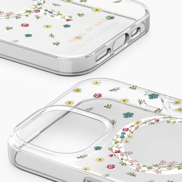 iDeal of Sweden Coque Clear MagSafe Apple iPhone 17e / 16e / 15 / 14 / 13 - Petite Floral