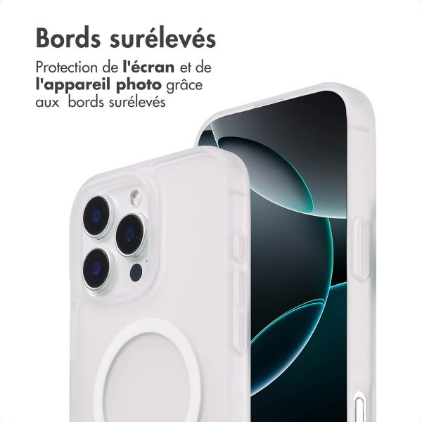imoshion Coque Color Guard avec MagSafe Apple iPhone 16 Pro - Blanc