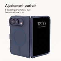 imoshion Coque Color Guard avec MagSafe Apple iPhone Duo - Bleu foncé