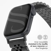 Selencia Bracelet Metallique Jubilee Apple Watch | 44/45/46/49 mm - Noir