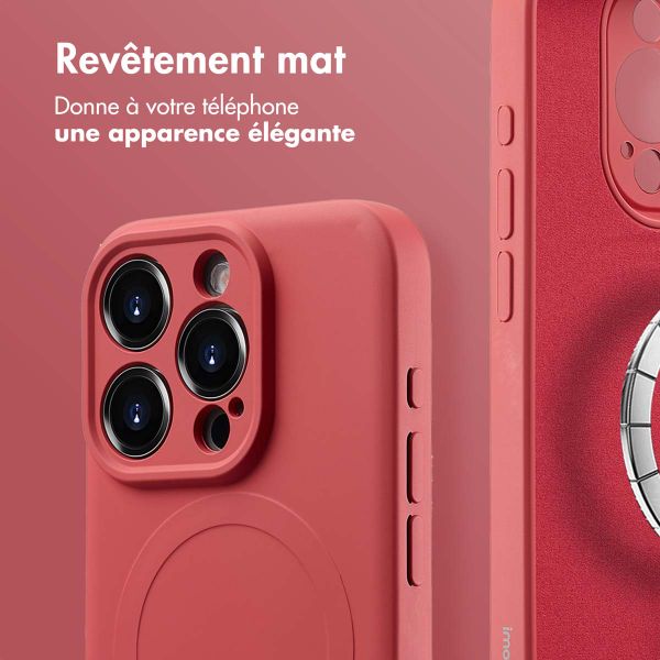 imoshion Coque Couleur avec MagSafe Apple iPhone 15 Pro - Dusty Rose