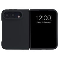 Accezz Coque Liquid Silicone avec MagSafe Apple iPhone Duo - Noir