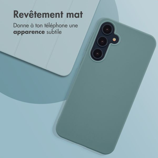 imoshion Coque Couleur Samsung Galaxy A35 - Pine Green