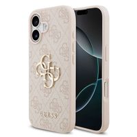 Guess Coque 4G Metal Logo Backcover Apple iPhone 17 - Rose