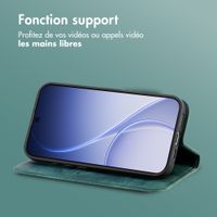 imoshion Étui de téléphone portefeuille Slim Oppo Reno15 F (5G) - Vert