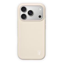 iDeal of Sweden Coque en silicone avec MagSafe Apple iPhone 17 Pro - Cloud Dancer