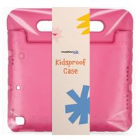 imoshion Coque kidsproof avec poignée Apple iPad 11 (2025) 11 pouces A16 / iPad 10 (2022) 10.9 pouces - Rose