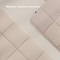 Selencia Pochette ordinateur Puffy 13-14 pouces - Beige