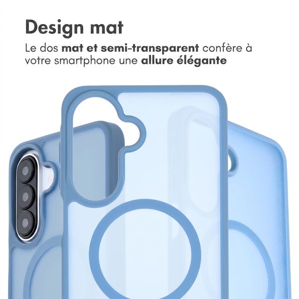 imoshion Coque Color Guard avec MagSafe Samsung Galaxy A27 (5G) - Bleu clair