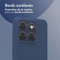 imoshion Coque Couleur Motorola Edge 70 Fusion - Bleu foncé