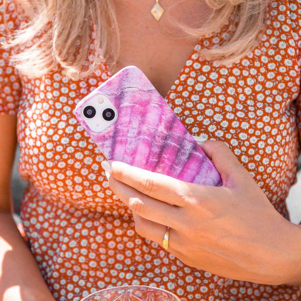 Selencia Aurora Coque Fashion Samsung Galaxy A33 - Ocean Shell Purple