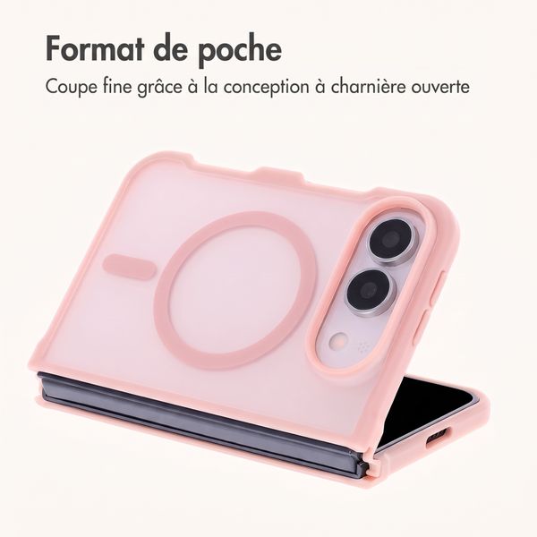imoshion Coque Color Guard avec MagSafe Apple iPhone Duo - Rose clair