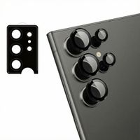 imoshion Lot de 2 protections d'objectif de caméra Samsung Galaxy S24 Ultra - Noir