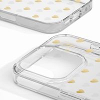 iDeal of Sweden Coque Clear MagSafe Apple iPhone 16 Pro Max - Golden Hearts