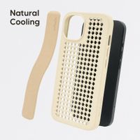 Callbuddy Coque avec strap Apple iPhone 17e / 16e / 15 / 14 / 13 - Sand Glow