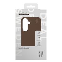 iDeal of Sweden Coque en silicone avec MagSafe Samsung Galaxy A37 (5G) - Mocha Mousse