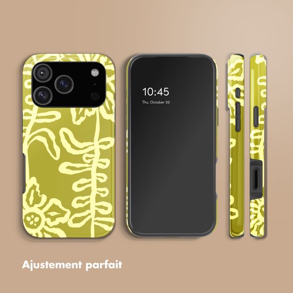 Selencia Coque arrière Vivid avec MagSafe Apple iPhone 17 Pro Max - Chalky Bloom