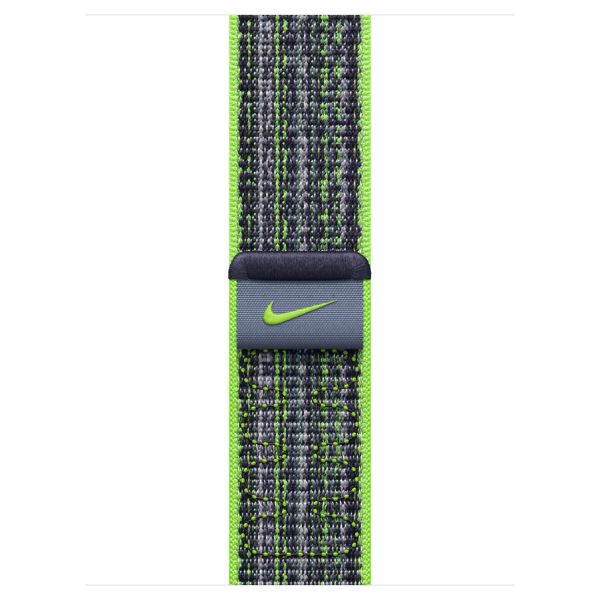 Apple Bracelet Nike Sport Loop Apple Watch | 38/40/41/42 mm - Bright Green & Blue