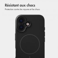 Accezz Coque Grip avec MagSafe Apple iPhone 16 - Noir