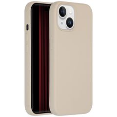 Accezz Coque Liquid Silicone Apple iPhone 15 - Stone
