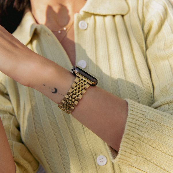 Burga Bracelet acier Apple Watch | 44/45/46/49 mm - Doré