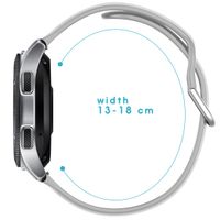 imoshion Bracelet silicone Samsung Galaxy Watch 4 / 5 / 6 / 7 / FE (20 mm) - Gris clair