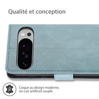 imoshion Étui de télephone portefeuille de luxe Google Pixel 10 / 10 Pro - Bleu clair