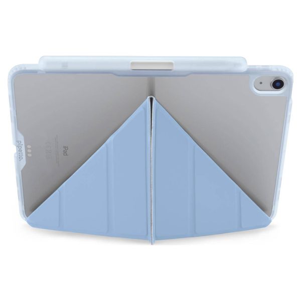 Pipetto Origami No3 Pencil Case Apple iPad Air 11 pouces (2026) M4 / (2025) M3 / (2024) M2 / Air 5 (2022) / Air 4 (2020) - Light Blue