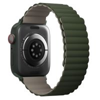 Uniq Bracelet Revix réversible Apple Watch | 44/45/46/49 mm - Pine (Green/Taupe)
