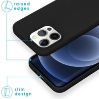 imoshion Coque Couleur Apple iPhone 13 Pro - Noir