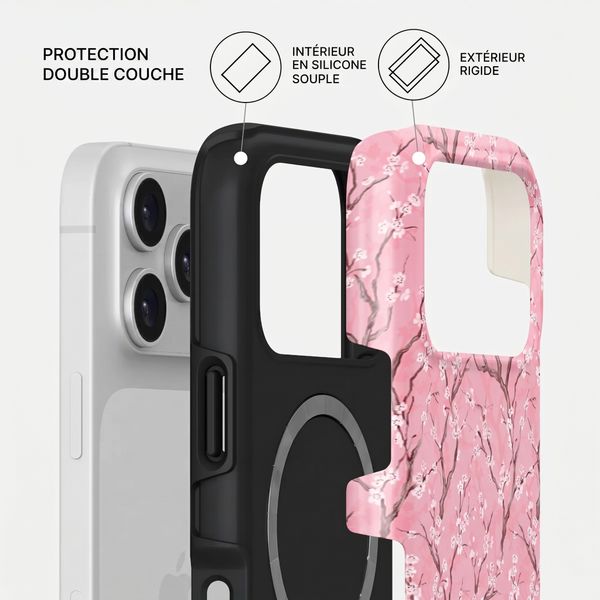 Burga Coque Tough MagSafe Apple iPhone 17 Pro - Sakura