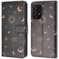 imoshion Étui de télephone portefeuille Design Samsung Galaxy A52(s) (5G/4G) - Sky Black