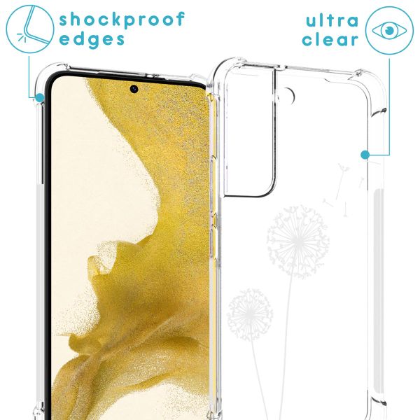 imoshion Coque Design avec cordon Samsung Galaxy S22 Plus - Dandelion