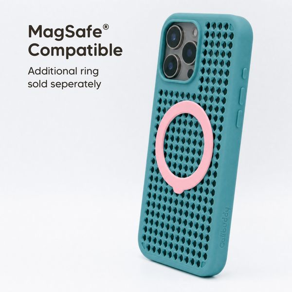 Callbuddy Coque avec strap Apple iPhone 16 Pro Max - Miami Vice