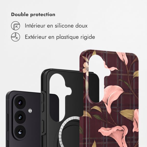 Selencia Coque arrière Vivid avec MagSafe Samsung Galaxy S26 Ultra - Autumn Muse