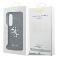 Guess Coque 4G Metal Logo Backcover Samsung Galaxy S26 Plus - Noir