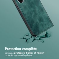imoshion Étui de téléphone portefeuille Slim Samsung Galaxy A57 (5G) - Vert