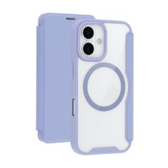 imoshion Bookcase transparente avec MagSafe Apple iPhone 16 - Lilas
