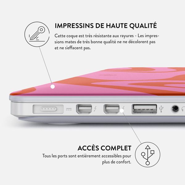 Burga Coque Rigide Apple MacBook Pro 13 pouces (2020 / 2022) - Ride the Wave