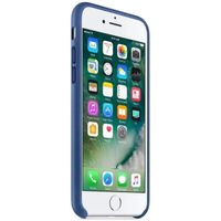 Apple Coque Leather Apple iPhone SE (2022 / 2020) / 8 / 7 / 6(s) - Sapphire