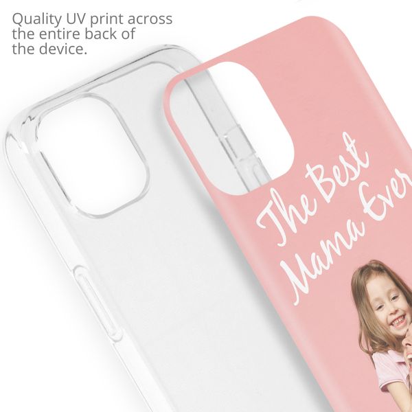 Concevez votre propre coque transparente Apple iPhone 13 Mini - Transparent