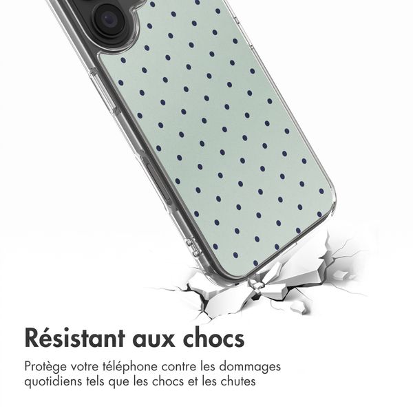 imoshion Coque Design Apple iPhone 17 - Polka Dot Mintgroen